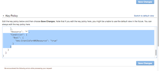 Cross-Account KMS Key to Encrypt EBS Volumes